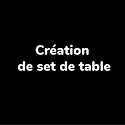 Création de set de table par un graphiste à Toulouse