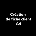 Création de fiche produit A4 et de flyer par un graphiste de Toulouse