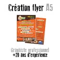 Création flyer par un graphiste à Toulouse pas cher