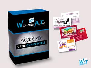 Commandez votre création de carte commerciale en ligne
