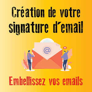 Création signature mail personnalisée par un graphiste à Toulouse