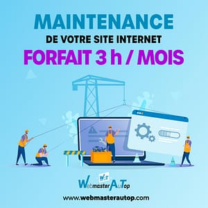 Entretien de sites web et maintenance