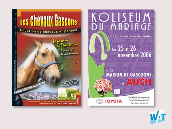 Création d'Affiche Publicitaire