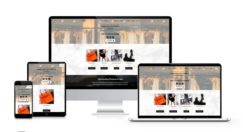 La création de boutique en ligne de prêt à porter