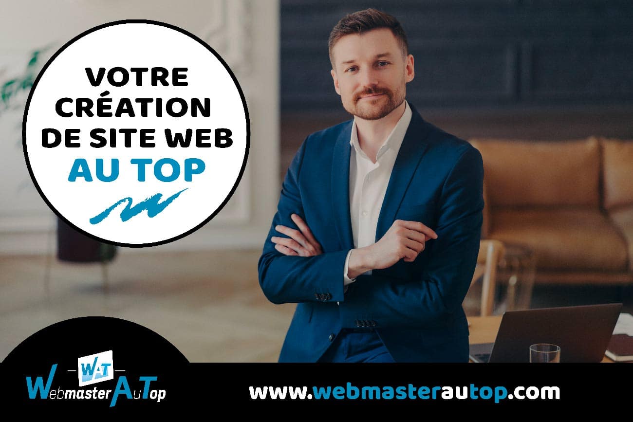 Votre création de site web chez webmaster au top à Toulouse
