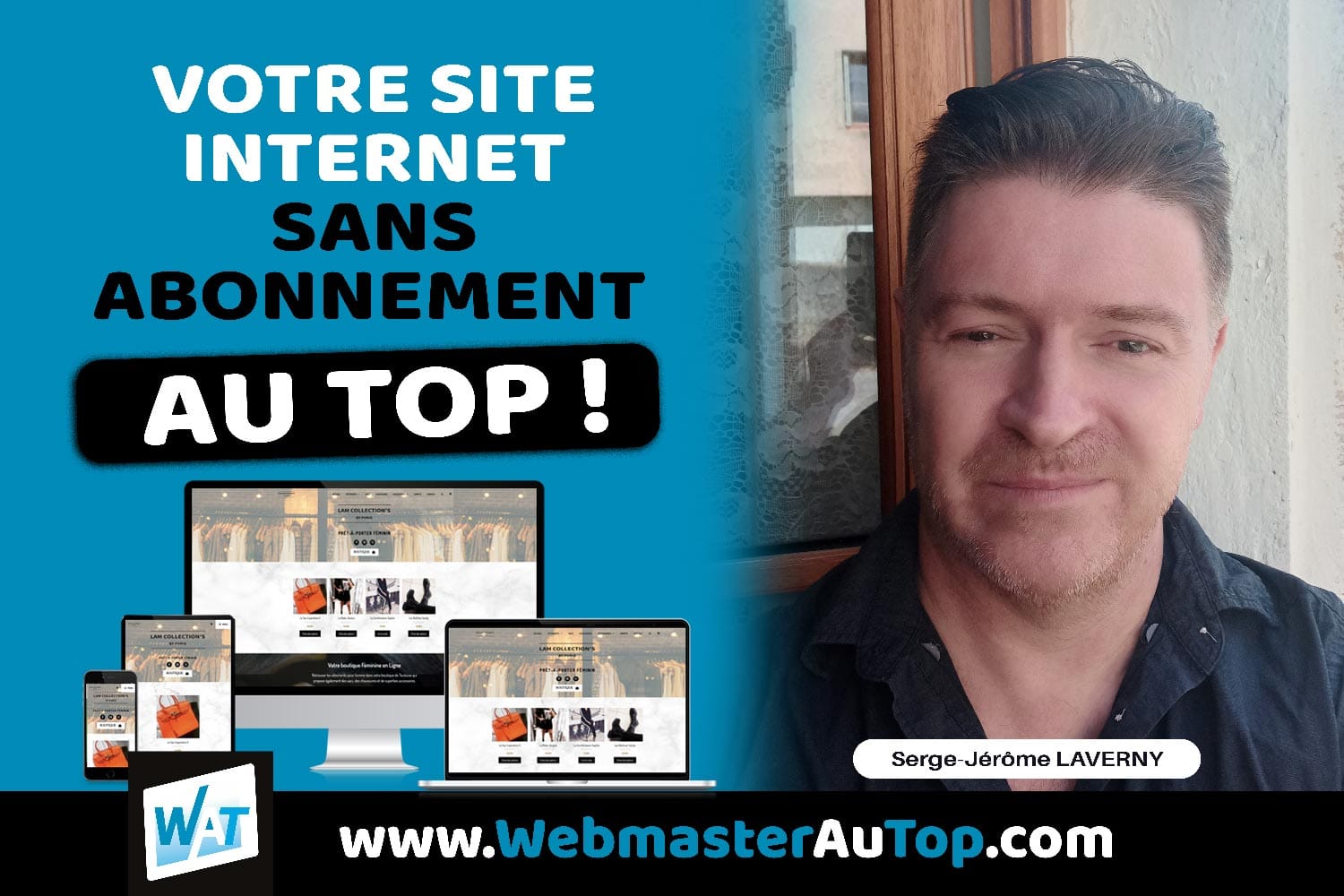 Site internet sans abonnement chez WebmasterAuTop