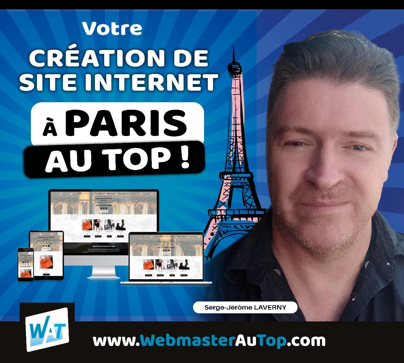 Création de site internet à Paris chez WebmasterAuTop
